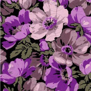 Spring Purple Floral Vintage decoupage paper JRV new set of 2